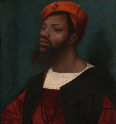Portrait of an African Man by Jan Jansz Mostaert