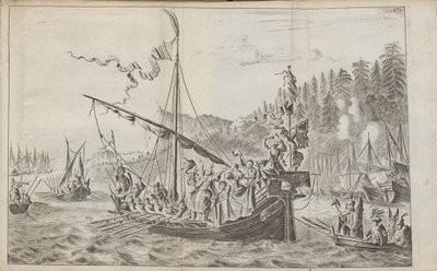 Stenka Razin From: Drie aanmerkelyke reizen, 1675 by Jan Jansz. Struys