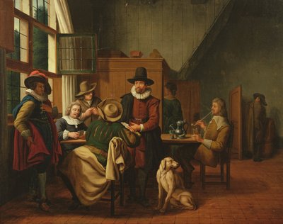 Interior of a Tavern by Jan Josef the Elder Horemans