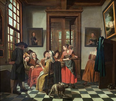 Card Game by Jan Josef the Younger Horemans