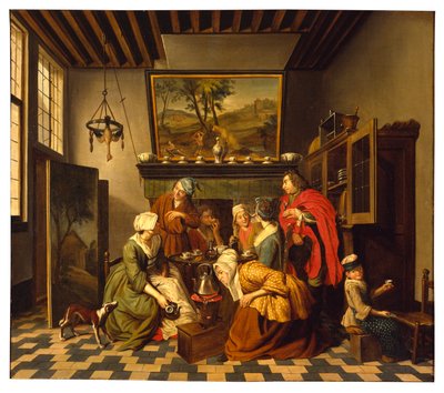 Tea Time by Jan Josef the Younger Horemans