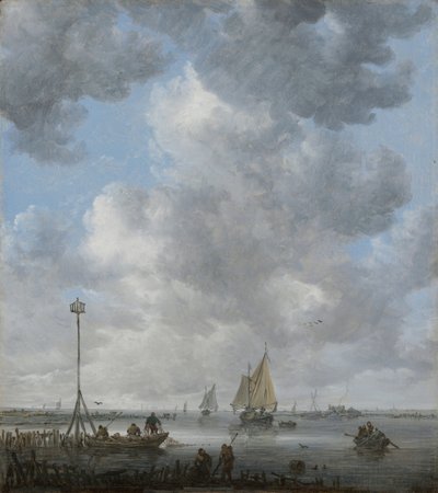 A Calm by Jan Josephsz van Goyen