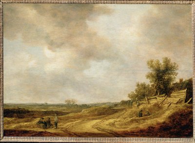 Flat Landscape by Jan Josephsz van Goyen