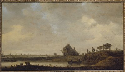The Inn by the River by Jan Josephsz van Goyen