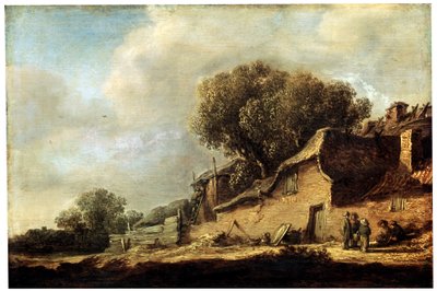 Landscape with a Peasant Cottage by Jan Josephsz van Goyen