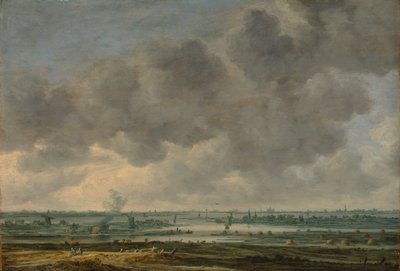 View of Haarlem and the Haarlemmer Meer by Jan Josephsz van Goyen