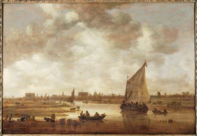 View of Leiden, Netherlands, from North-East by Jan Josephsz van Goyen
