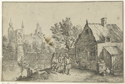 Farmhouse by the Water by Jan Lauwryn Krafft (I)