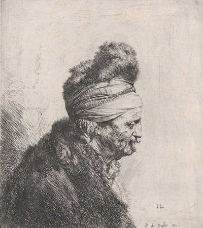 Bust of an Old Man Wearing a Fur Cap, ca. 1631 by Jan Lievens