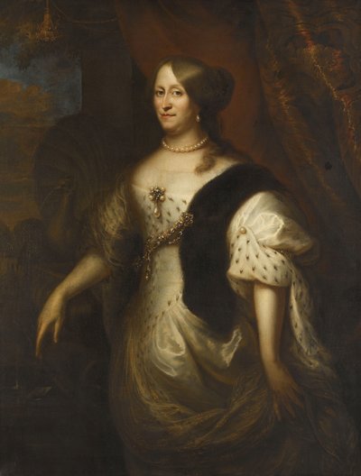Cornelia Teding van Berkhout, Wife of Maerten Harpertsz Tromp by Jan Lievens