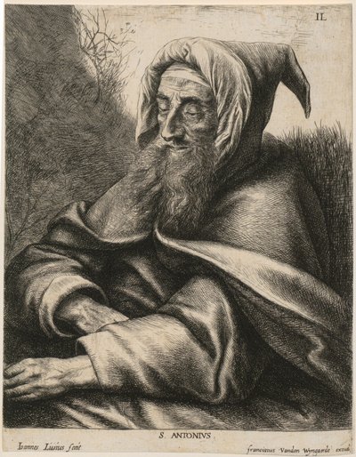 Saint Anthony by Jan Lievens