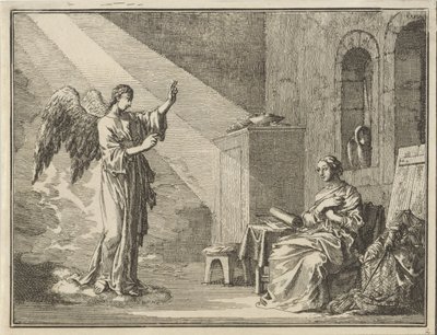 Annunciation by Jan Luyken