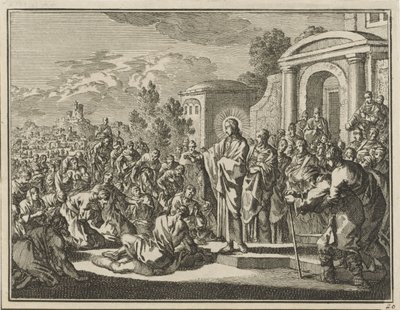 Christ Healing the Sick by Jan Luyken