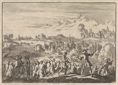 French Conquer Carthagena in South America, 1697 by Jan Luyken