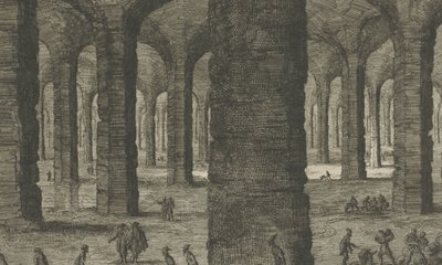 Limestone Quarries under the Sint-Pietersberg by Jan Luyken