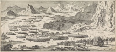 Military Campaign of the Twelve Tribes of Israel with the Tabernacle by Jan Luyken