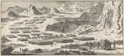 Military Campaign of the Twelve Tribes of Israel with the Tabernacle by Jan Luyken