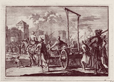 Stenka Razin Before the Execution in Moscow, 1698 by Jan Luyken