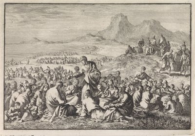 Miraculous Multiplication of the Seven Loaves and the Two Fish by Jan Luyken
