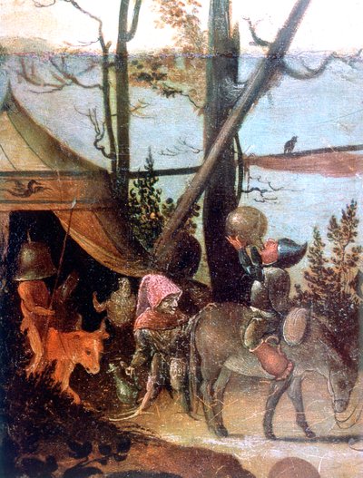 Landscape Scene, Legend of Saint Christopher, c1520-1559 by Jan Mandyn