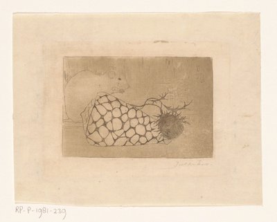 Mouse, Shell, and Thistle by Jan Mankes (signed by artist)