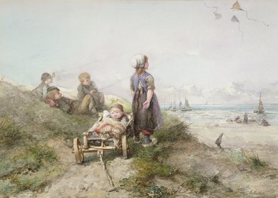 Kite Flying by Jan Mari Henri Ten Kate