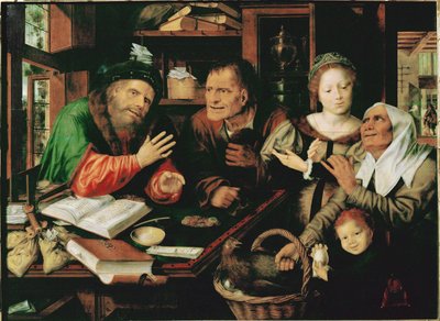 The Tax-Collector by Jan Massys