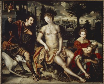 David and Bathsheba by Jan Massys or Metsys