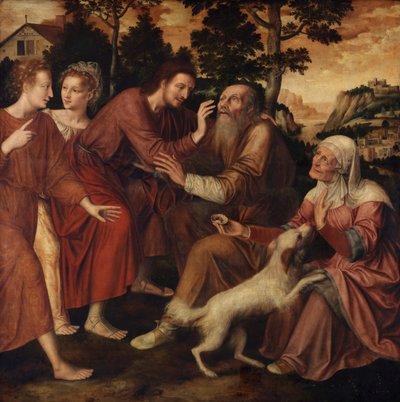 The Healing of Tobit by Jan Massys or Metsys