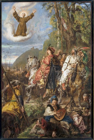 Bohdan Khmelnytsky with Tugay Bey Near Lviv by Jan Matejko