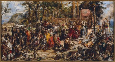 Baptism of Lithuania. A.D. 1387 by Jan Matejko