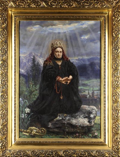 Saint Kinga of Poland by Jan Alojzy Matejko