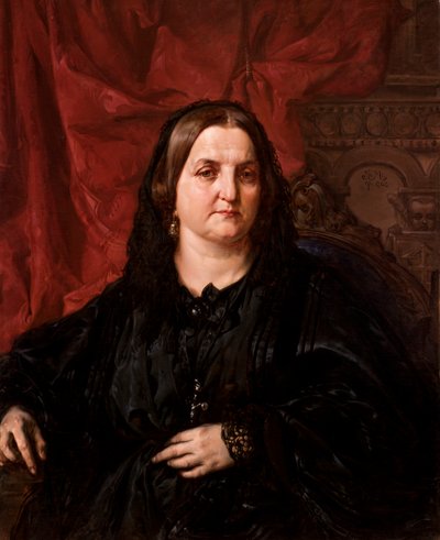 Portrait of Paulina Giebułtowska by Jan Matejko