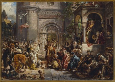 Reception of the Jews. A.D. 1096 by Jan Matejko