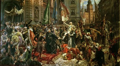 The Constitution of the 3rd May 1791, 1891 by Jan Alojzy Matejko