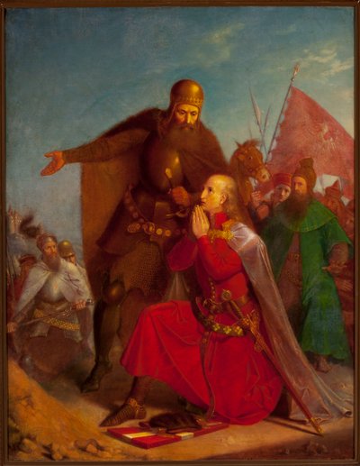 Władysław Jagiełło with Witold Praying Before the Battle of Grunwald by Jan Matejko