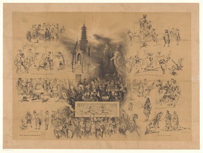Masquerade During the Third Centenary of Leiden University by Jan Mesker