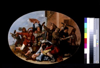 Battle Between Carnival And Lent by Jan Miense Molenaer
