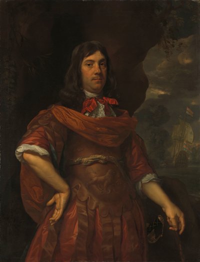Cornelis Tromp (1629-91), Lieutenant-Admiral General by Jan Mijtens