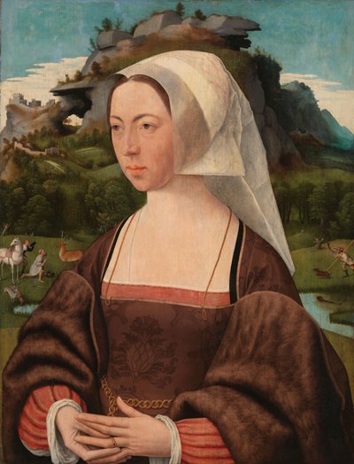 Portrait of an Unknown Woman, c.1525 by Jan Mostaert