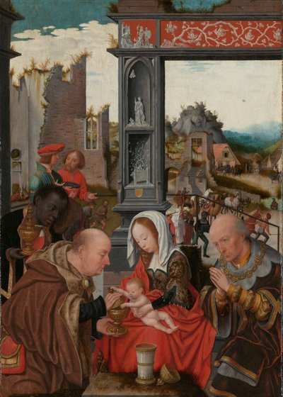 The Adoration of the Magi by Jan Mostaert