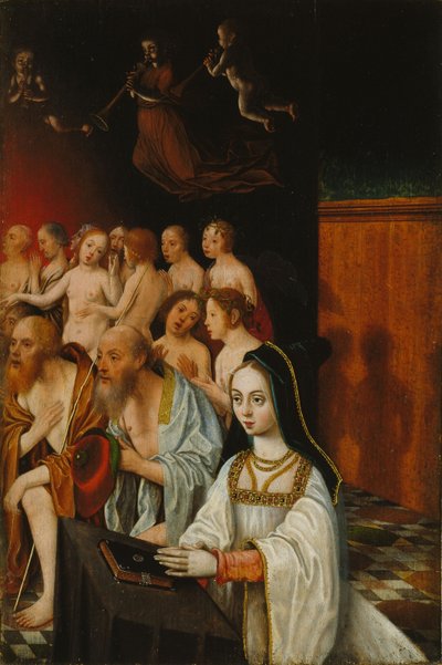 The Souls of the Just and Donor by Jan Mostaert