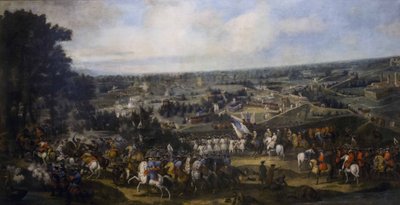 The Battle of Guastalla by Jan Peeter Verdussen