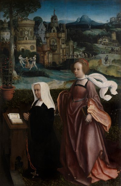 Donor with Saint Nicholas and Donor