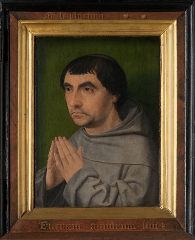 Right Panel of the Diptych of a Franciscan Friar by Jan Provoost