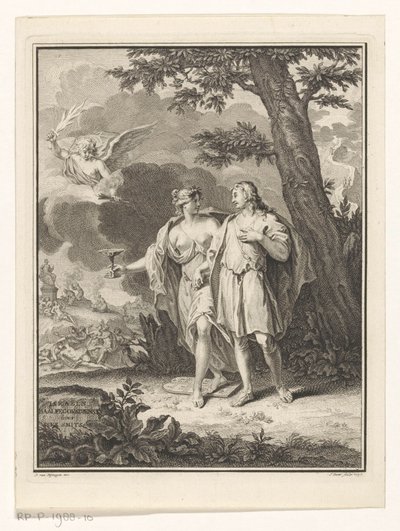 Lust Seduces a Young Man (Title Page for: Dirk Smits, Israel