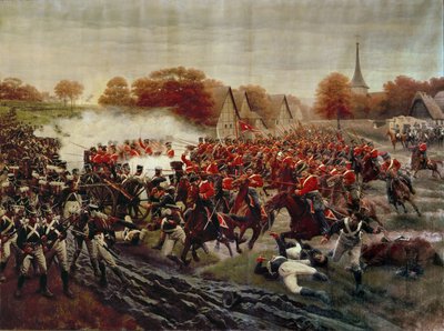 Cossacks Charging the Guns by Jan Rosen