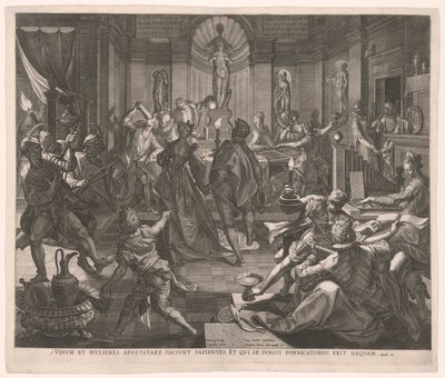 The Carnival (or the Prodigal Son) by Jan Sadeler I