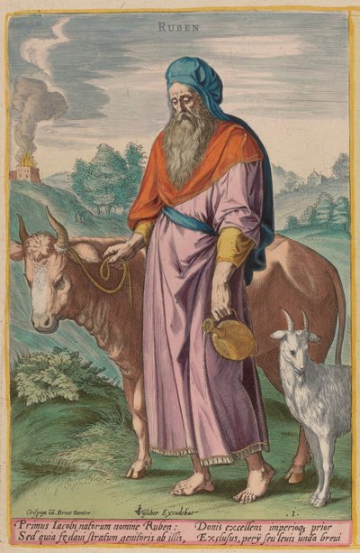 Ruben by Jan Sadeler I or J. Haeyler after Crispen van den Broecke