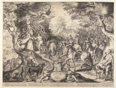 Allegory of the Flourishing State of the United Provinces by Jan Saenredam